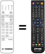 Telecomando equivalente Hifivox 72 DF 68 LN