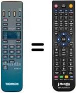 Telecomando equivalente RCT 3016