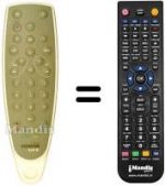 Telecomando equivalente Arc En Ciel XINOX TV