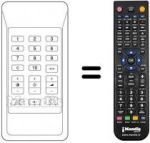 Telecomando equivalente RCT 3403 S