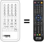 Telecomando equivalente REM-30