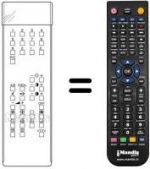 Telecomando equivalente REM-70