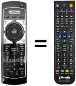 Telecomando equivalente Telesystem TS 7520 HD