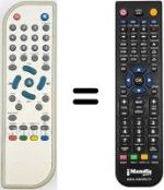 Telecomando equivalente Akai AK DVB 30
