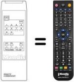 Telecomando equivalente CTV 2101