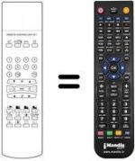 Telecomando equivalente Zanussi DECORUS D70-28'