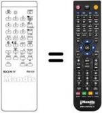 Telecomando equivalente RM-635