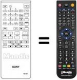 Telecomando equivalente Sony KV-21 XRU