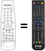 Telecomando equivalente RM 05401