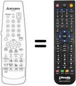 Telecomando equivalente RM 05409