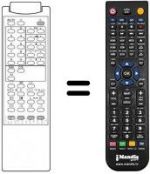 Telecomando equivalente RM 104 / 45