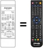 Telecomando equivalente RM 12-36101
