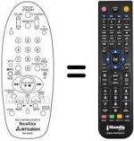 Telecomando equivalente RM 65805