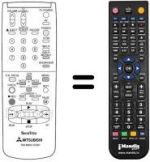 Telecomando equivalente RM M30V-57601