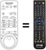 Telecomando equivalente RM M34-42401
