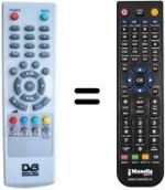 Telecomando equivalente TECHNISSON STB-210