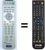Telecomando equivalente Sony KV-21 FV1E