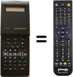 Telecomando equivalente Grundig GV-2392 VPT
