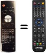Telecomando equivalente Sharp VA A72 GM