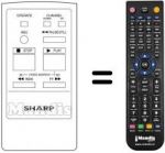 Telecomando equivalente RRMCG 0084 GESA
