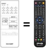 Telecomando equivalente RRMCG 0128 GESA