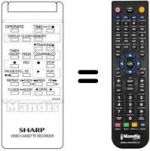 Telecomando equivalente RRMCG 0716 GE