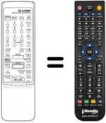 Telecomando equivalente RRMCG 0892