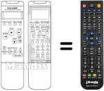 Telecomando equivalente RRMCG 0907 GE