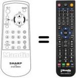 Telecomando equivalente RRMCG 1051 BMSA