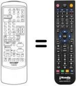 Telecomando equivalente Sharp 37 VT 24 S