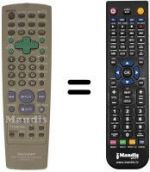 Telecomando equivalente Sharp RRMCG 1203 AJSA
