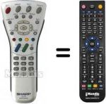 Telecomando equivalente Sharp LC 20 E2E