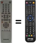 Telecomando equivalente Samsung SV-245 X
