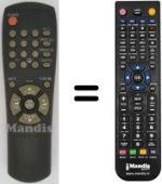 Telecomando equivalente 10107 N