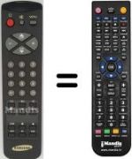 Telecomando equivalente 3F14-00038-091