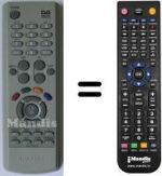Telecomando equivalente Samsung DTB-S 501 E