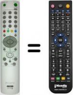 Telecomando equivalente Sony KV-24 LS35