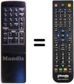 Telecomando equivalente SR 022