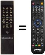 Telecomando equivalente RH 882