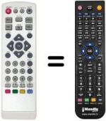 Telecomando equivalente Telesystem TS 6211 DT