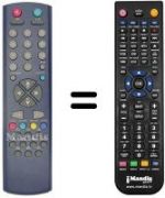Telecomando equivalente Irradio XTC 2024