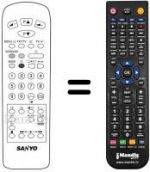 Telecomando equivalente 1AV0U10B09701