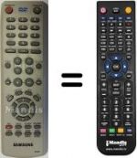 Telecomando equivalente 00008D