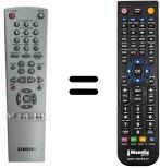 Telecomando equivalente Samsung SV-651 F