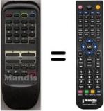 Telecomando equivalente JXZB