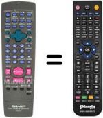 Telecomando equivalente Sharp VC GH600