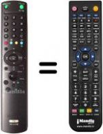 Telecomando equivalente Sony KV-32 FX68K
