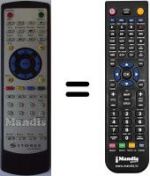 Telecomando equivalente STOREX MPIX 331 R