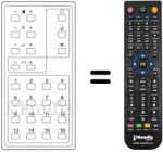 Telecomando equivalente Gbc UT 13080 MS / F4