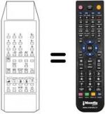 Telecomando equivalente TC 114 TEXT
